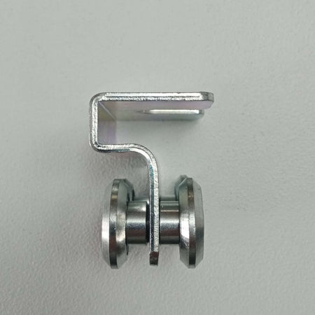 Ibfm art. 338/4 carrello in acciaio zincato con staffa e 4 ruote da 24m per monorotaia 339P