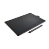 Wacom One by Medium tavoletta grafica Nero, Rosso 2540 lpi [linee per pollice] 216 x 135 mm USB (One by Wacom medium CTL-672)