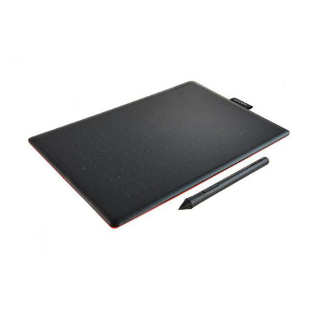 Wacom One by Medium tavoletta grafica Nero, Rosso 2540 lpi [linee per pollice] 216 x 135 mm USB (One by Wacom medium CTL-672)