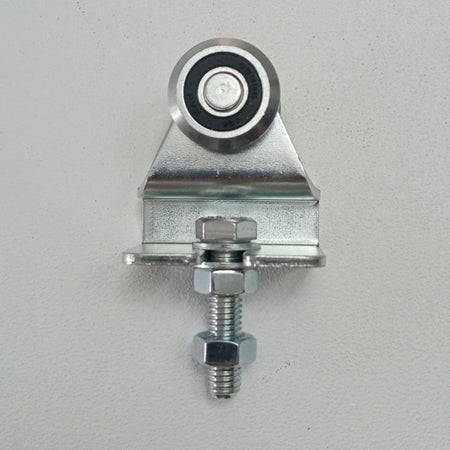 Ibfm art. 338/2 carrello in acciaio zincato con staffa e 2 ruote da 24m per monorotaia 339P