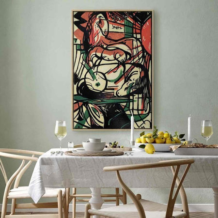 Quadro - The Birth of the Horse (Franz Marc)