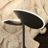 Piantana moderna Gea Luce PING PONG GPIN01 LED alluminio vetro lampada terra