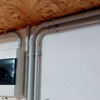 Tubo rigido 20mm x 2 metri per impianti elettrici a parete colore grigio