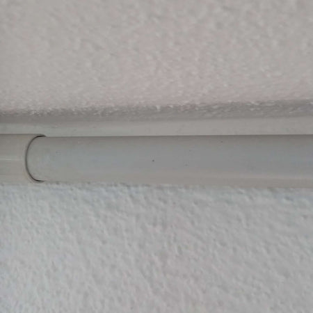 Tubo rigido 20mm x 2 metri per impianti elettrici a parete colore grigio