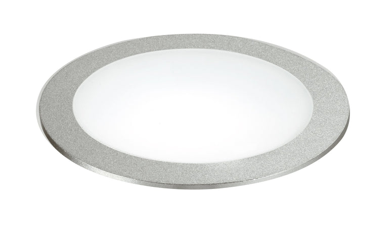 Faretto Alluminio Nikel Tondo Incasso Controsoffittatura Led 5 watt Luce Naturale