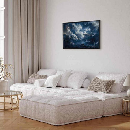 Quadro - Astronomical Wonders: Clouds and Stars in Harmonious Combination