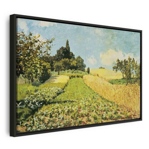 Quadro - Wheat field (Alfred Sisley)