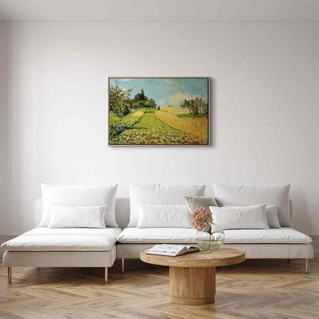 Quadro - Wheat field (Alfred Sisley)