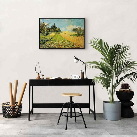 Quadro - Wheat field (Alfred Sisley)