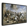 Quadro - The death of Pedro Velarde y Santillán during the defence of the Monteleon Artillery Barracks (Joaquín Sorolla