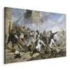 Quadro - The death of Pedro Velarde y Santillán during the defence of the Monteleon Artillery Barracks (Joaquín Sorolla