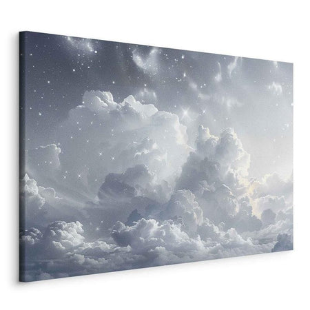 Quadro - Astral Calm: Stars Scattered Over Delicate Clouds