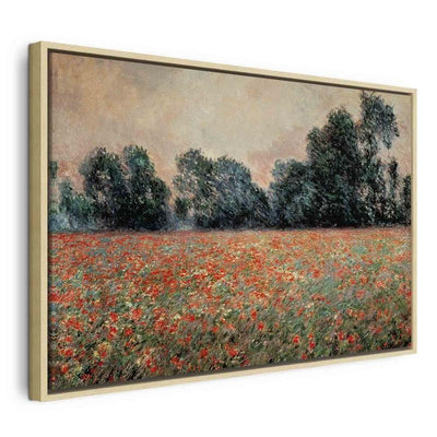 Quadro - Field with wild Poppies (Claude Monet)