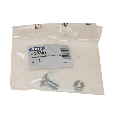 Bullone M10x25 per coltello miscelatore confezione da 15 pezzi