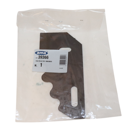 Coltello destro per carromiscelatore 189x90x5mm adattabile a Agm, Comag, Pagliari, Unifast, Gazioli