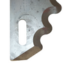 Coltello destro per carromiscelatore 189x90x5mm adattabile a Agm, Comag, Pagliari, Unifast, Gazioli