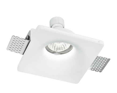 Faretto Incasso Gesso Vernicibile Scomparsa Soffitto Ribassato GU10