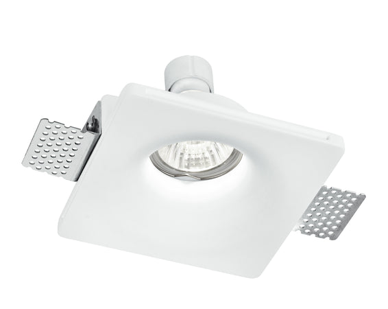 Faretto Incasso Gesso Vernicibile Scomparsa Soffitto Ribassato GU10