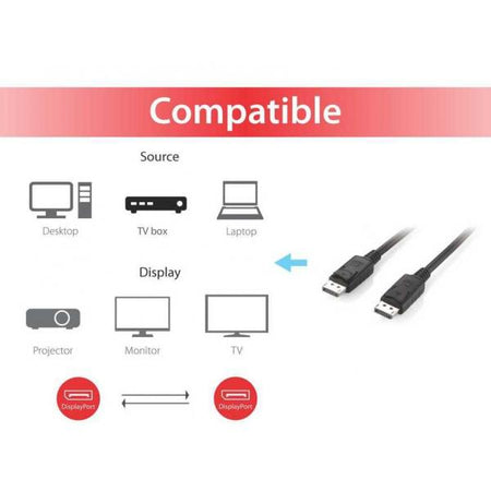 CAVO DISPLAY PORT 1.2 CABLE M/M,2MT