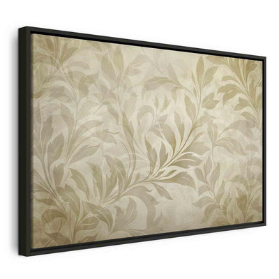 Quadro Foglie rampicanti beige