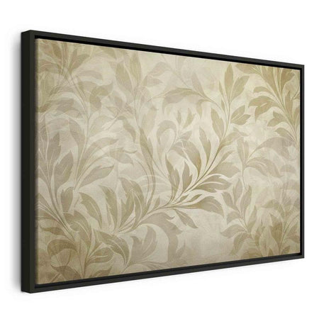 Quadro Foglie rampicanti beige