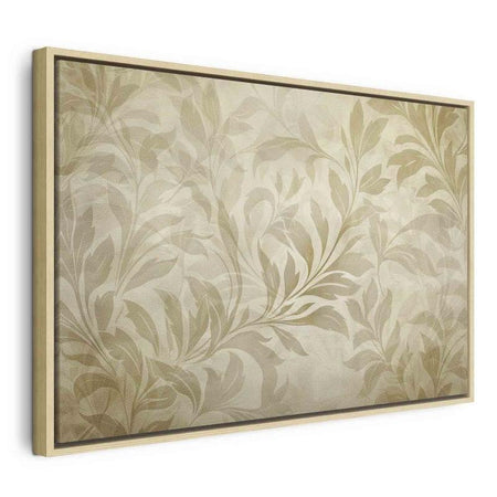 Quadro Foglie rampicanti beige
