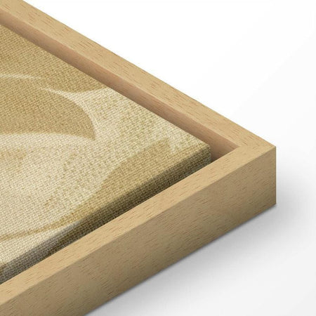 Quadro Foglie rampicanti beige