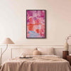 Quadro - Colorful Contrasts - Energetic Color Transitions in Shades of Pink
