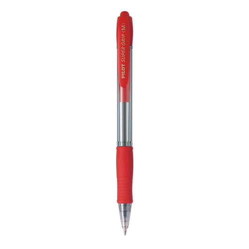 Penna Sfera Scatto Super Grip Rosso Medio 1.0Mm Pilot