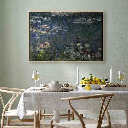 Quadro - Waterlilies: Green Reflections (Claude Monet)