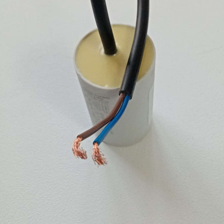 Condensatore AC da 40μF con cavo bipolare per motore elettrico