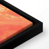 Quadro - Fiery Colors - Dynamic Shapes in Colors of Fire and Pink