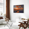 Quadro - When Dawn Tickles the Clouds: A Spectacle of Colors on the Morning Sky