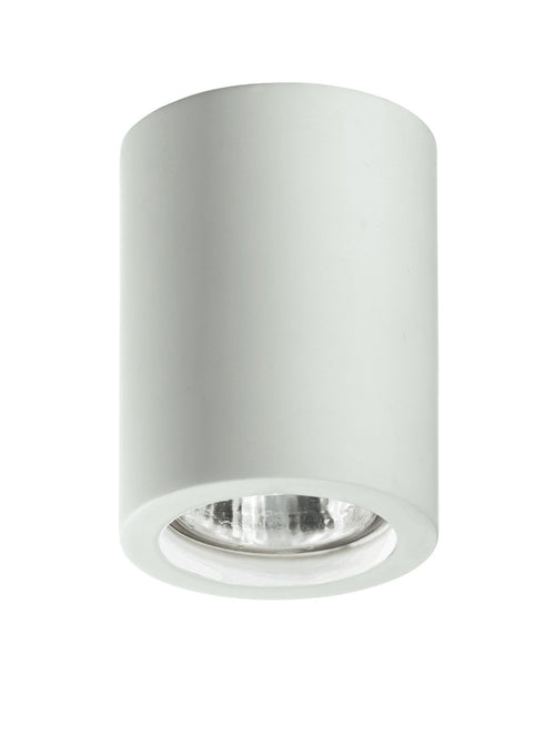 Faretto Cilindrico Orientabile Gesso Verniciabile Cartongesso GU10