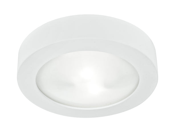 Faretto Quadrato Gesso Verniciabile diffusore Vetro Incasso Cartongesso E27