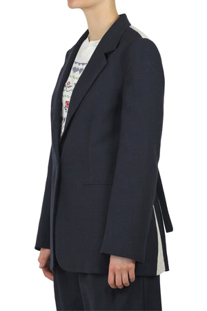 OTTOD'AME Ottod'ame - Giacca - 450346 - Blu/Panna da donna