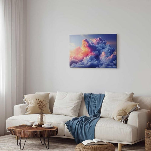 Quadro - Clouds Like Painted: Artistic Brushes of Dawn Painting the Sky