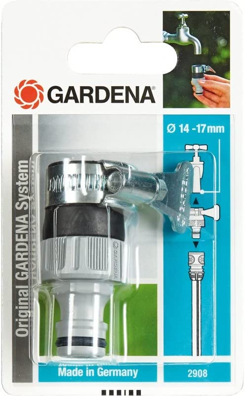 GARDENA -- PRESA UNIVERSALE PER RUBINETTI CON ATTACCO RAPIDO - FER 345415