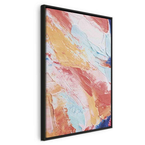 Quadro - Spring Shades - A Colorful Mix of Warm and Cool Tones on Canvas