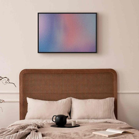 Quadro - Rainbow Gradient - Delicate Multicolored Gradient Resembling Mist