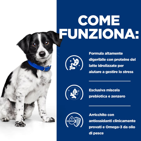 Hill's Prescription Diet Digestive Care Stress secco Cani Adulti Mini pollo