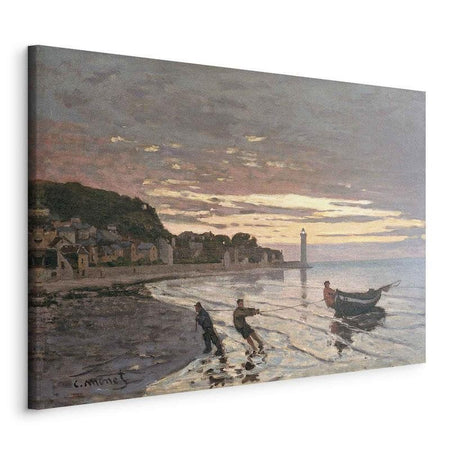 Quadro - Hauling a Boat Ashore, Honfleur