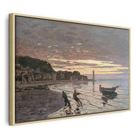 Quadro - Hauling a Boat Ashore, Honfleur