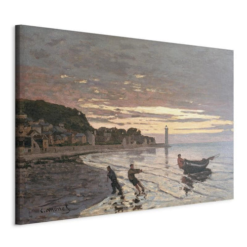 Quadro - Hauling a Boat Ashore, Honfleur