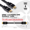 CLUB3D HDMI 2.0 MALE TO HDMI 2.0 MALE HIGH SPEED 4K60HZ UHD - REDMERE 10M/32.8FT