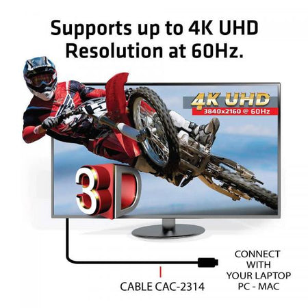 CLUB3D HDMI 2.0 4K60Hz RedMere cable 15m/49.2ft (Club 3D CAC-2314 - HDMI med Ethernet-k)