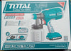 Total pistola a spruzzo per vernici 20V con una batteria da 2Ah e caricabatteria