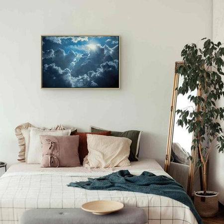 Quadro - Animated Scenery: The Sun Battling with Clouds