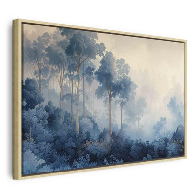 Quadro Foresta blu fatata