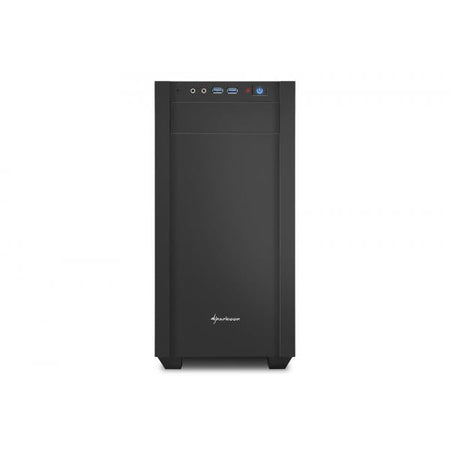 SHARKOON CASE S1000 MINI TOWER MICRO-ATX/MINI ITX, 4 SLOT, 2XUSB 3,0, 1X120 FRON 1X120 REAR, COLORE NERO